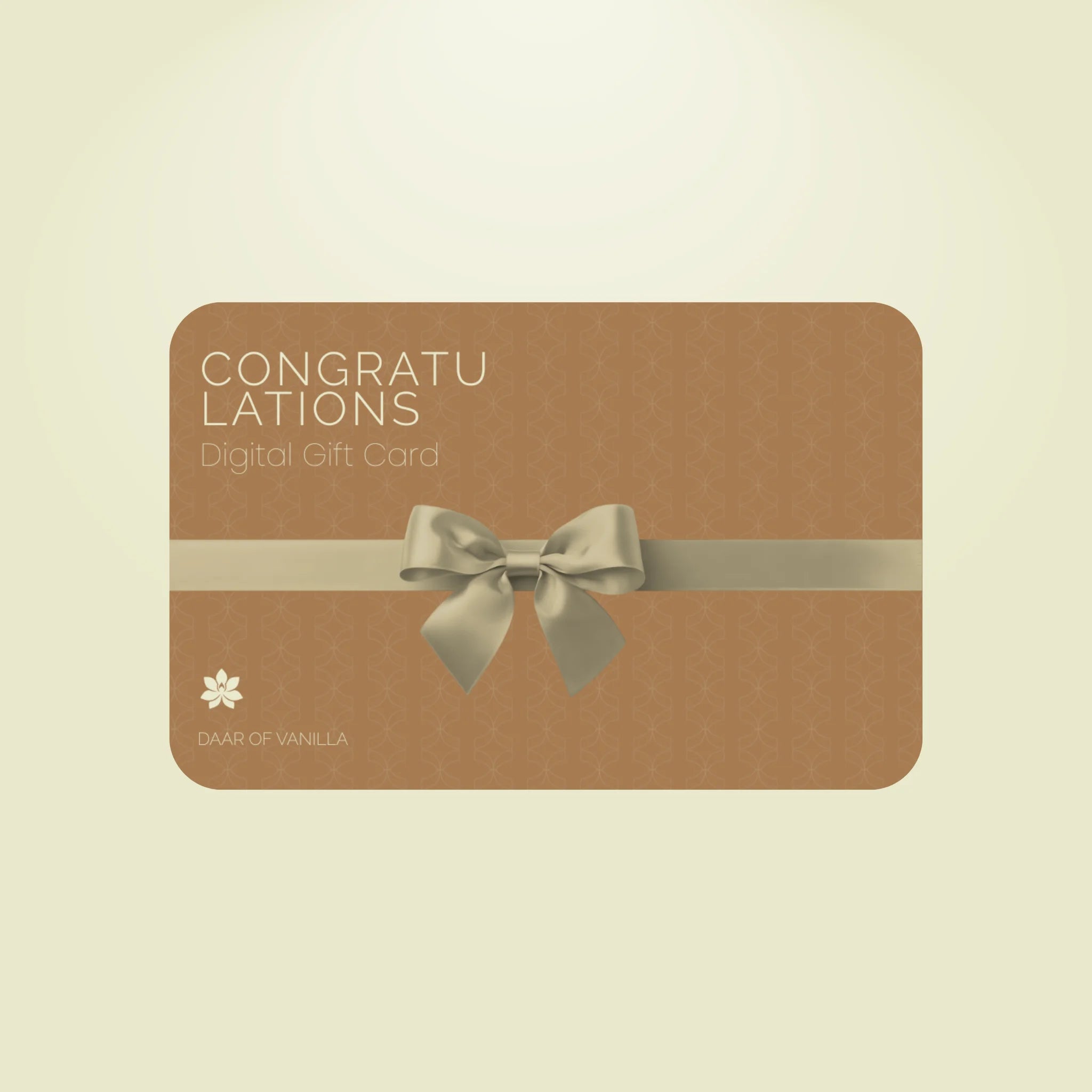 Congratulations - Digital Gift Card