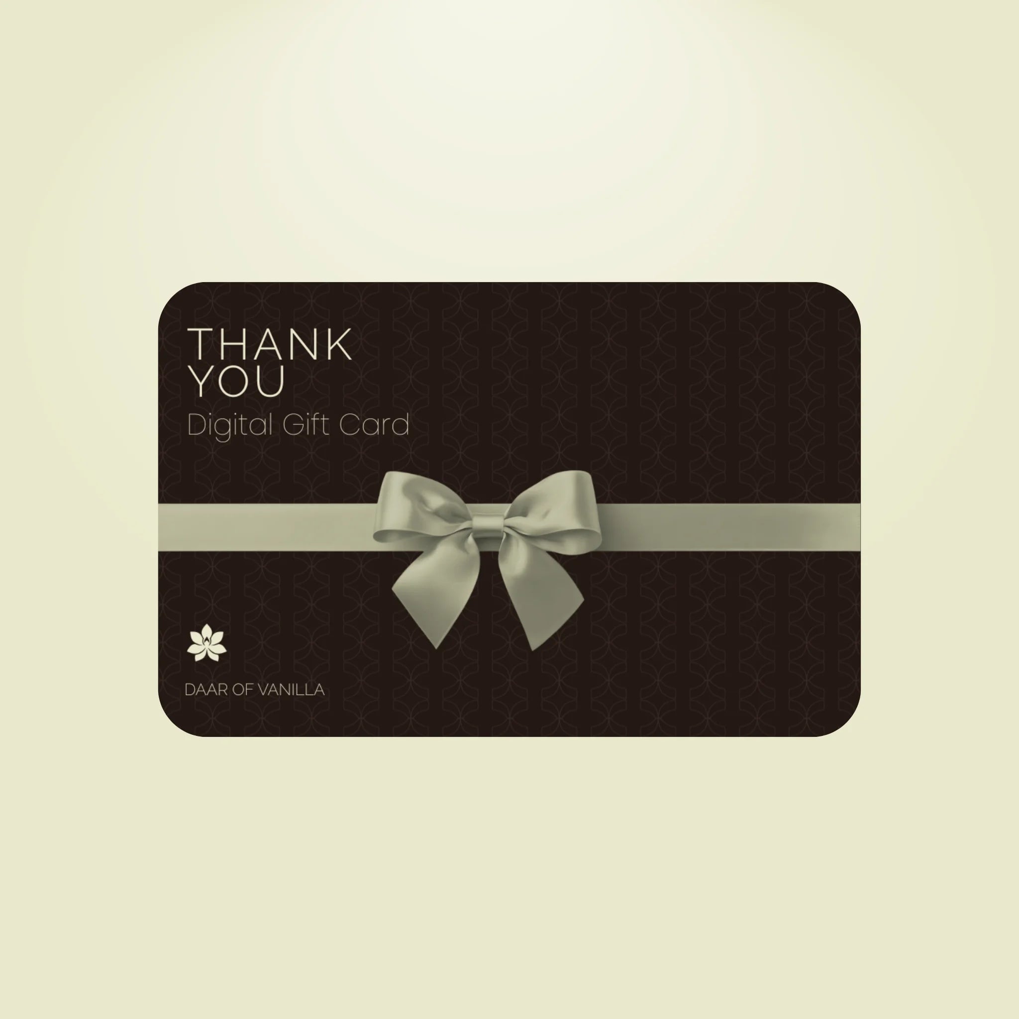 Thank You - Digital Gift Card